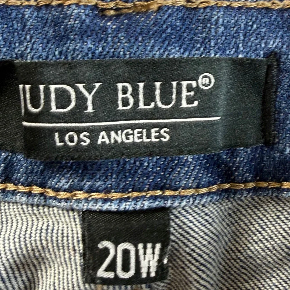 Judy Blue Skinny Jeans Womens‎ 20W High Rise Stretch JB88799MD Medium Wash Blue